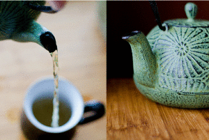 sweet nettle ginger tea