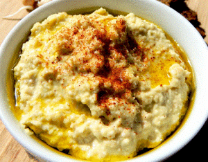 raw sprouted hummus