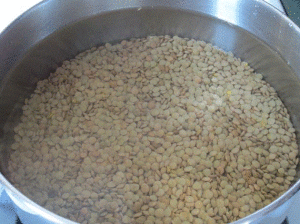 soak lentils