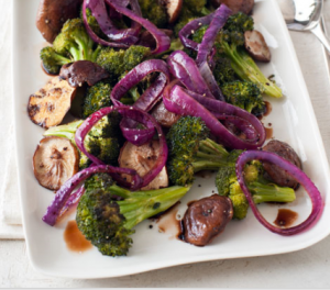 Broccoli Shiitake and Mushrooms