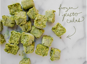 Frozen Pesto Cubes