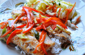 Rockfish in Parchment Paper