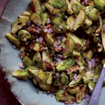 roasted brussels sprouts with capers walnuts and anchovies
