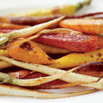 roasted carrots and parsnips